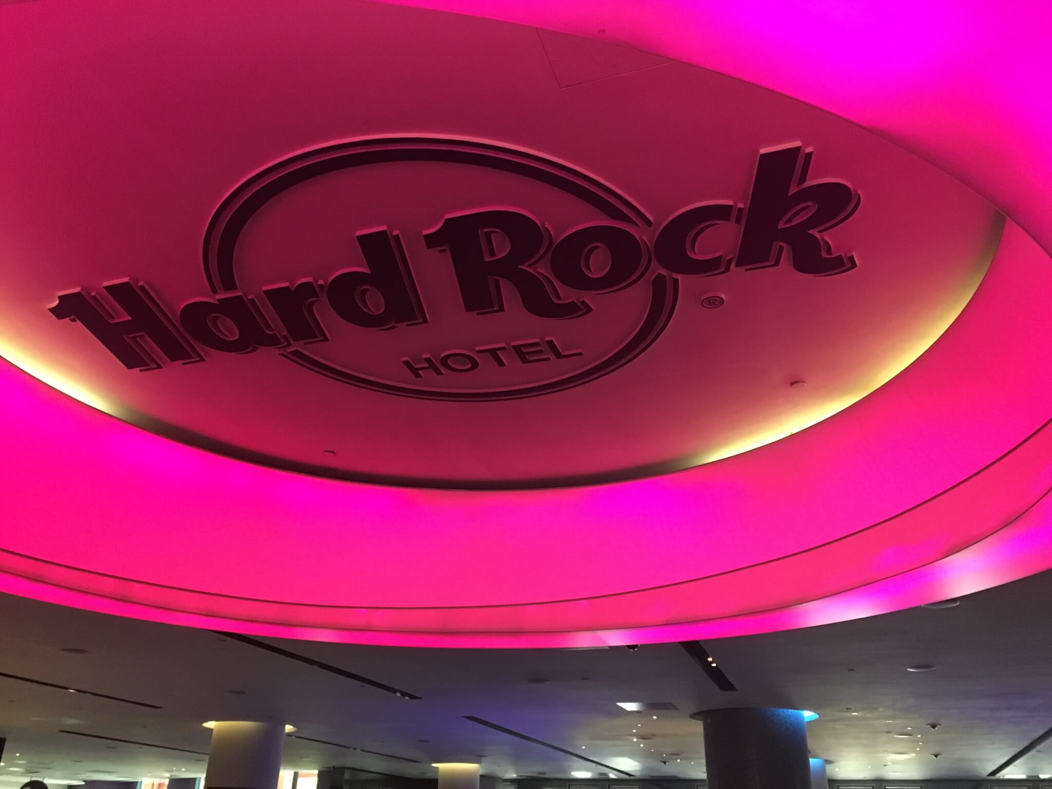 Hard Rock Hotel Lobby Ceiling Decor