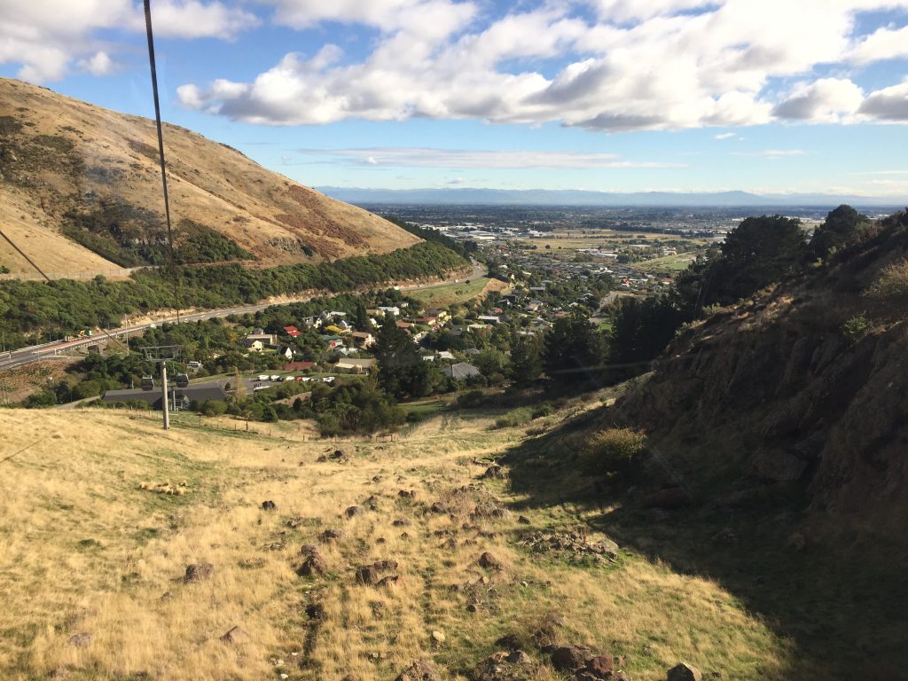 View from Christchurch Gondola